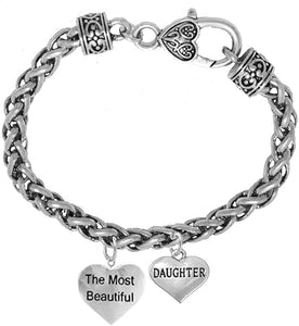The Most Beautiful Daughter, Hypoallergenic, Safe-Nickel, Lead, Cadmium Free