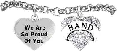 in The Band, We are So Proud of You Hypoallergenic Adjustable Bracelet, Safe-Nickel, Lead Free
