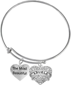 The Most Beautiful Abuela, Hypoallergenic, Safe-Nickel, Lead, Cadmium Free
