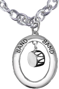 Drum, Hypoallergenic Adjustable Necklace, Safe-Nickel, Lead And Cadmium Free