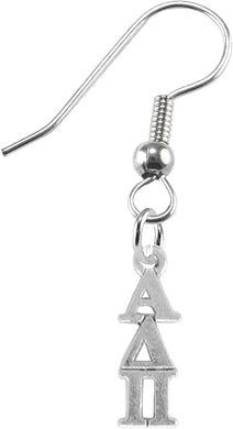 Alpha Delta Pi Earrings, Safe- Hypoallergenic Nickel, Lead Free Licensed Sorority Jewelry Manufacturer