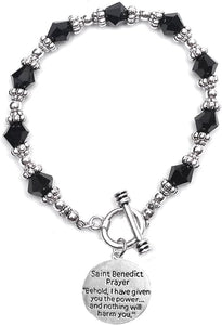 Saint Benedict Prayer and Protective Charm, Protect Me from Harm, from Evil, from The Devil. Nickle, Lead Free