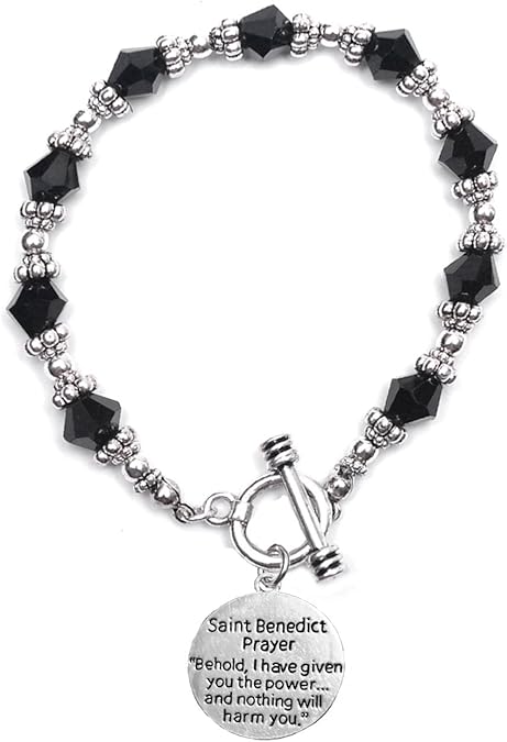 Saint Benedict Prayer and Protective Charm, Protect Me from Harm, from Evil, from The Devil. Nickle, Lead Free