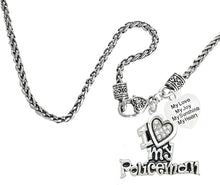 Policeman's, I Love My Policeman, My Love, My Joy, My Sunshine, Hypoallergenic, Safe-Nickel, Lead, Free