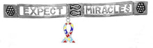 Autism Jewelry, Expect Miracles, The Original Hypoallergenic, Safe-Nickel, Lead, Cadmium Free, Adjustable Stretch Bracelet