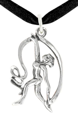 Rhythmic Gymnastics Ribbons, Necklace, Adjustable, Hypoallergenic, Nickel, Lead & Cadmium Free!