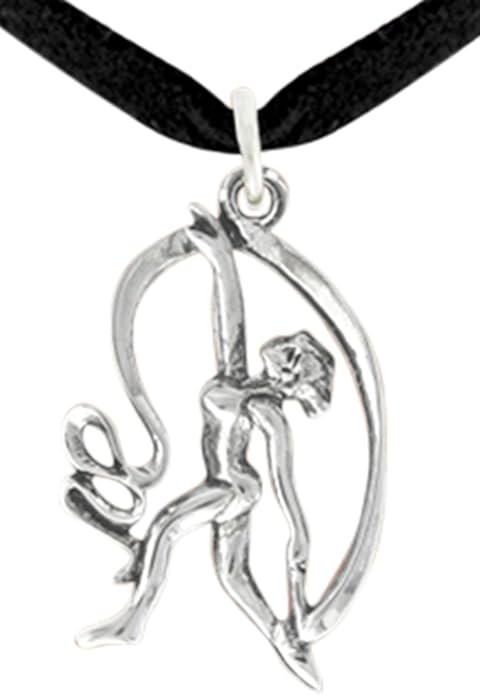 Rhythmic Gymnastics Ribbons, Necklace, Adjustable, Hypoallergenic, Nickel, Lead & Cadmium Free!