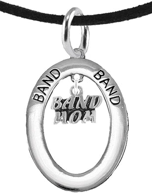 Band Mom, Hypoallergenic Adjustable Necklace, Safe-Nickel, Lead and Cadmium Free
