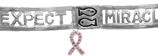 Expect Miracles, The Original Hypoallergenic, Safe-Nickel, Lead, Cadmium Free, Adjustable Stretch Bracelet
