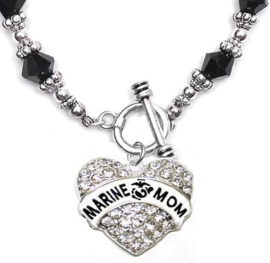 The Marine Mom Hypoallergenic Toggle Bracelet, Safe-Nickel, Lead, Cadmium Free