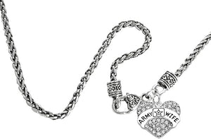 The Army Wife Hypoallergenic Wheat/Chain Necklace, Safe-Nickel, Lead, Cadmium Free