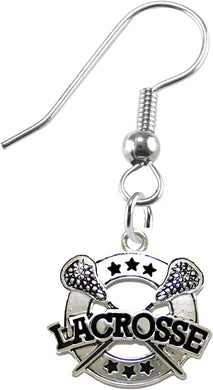 Lacrosse Earring, Safe-Nickel, Lead & Cadmium Free!