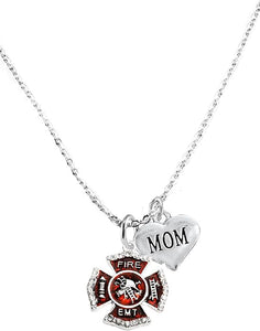 EMT-Mom Adjustable Necklace, Hypoallergenic, Safe-Nickel, Lead, Cadmium Free