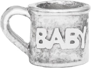 Baby Cup Charm, Nickel, Lead, Cadmium Free