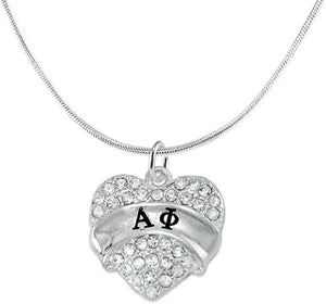 Alpha Phi Hypoallergenic Safe Necklace Nickel, Lead, Cadmium Free