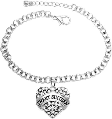 The Perfect Gift Sweet Sixteen Hypoallergenic Bracelet, Nickel, Lead, Free!