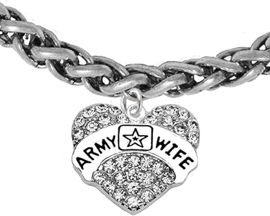 The Army Wife Hypoallergenic Bracelet, Safe-Nickel, Lead, Cadmium Free