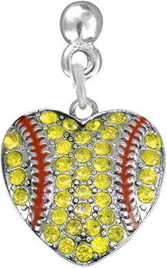 Softball Earrings, US Softball Earrings, Softball, Softball Earrings, Softball Moms Earrings, Softball Jewelry, US United States Softball, Softball Team Earrings, Hypoallergenic, for Pierced Ears.
