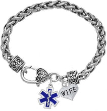 EMT Wife Bracelet, Hypoallergenic, Safe-Nickel, Lead, Cadmium Free