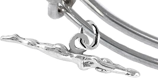 Swimming, Adjustable Charm Bracelet, Hypoallergenic, Safe-Nickel Free, No Poisonous Lead Or Cadmium