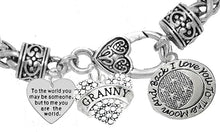 Mother's Day Jewelry, Mom, Jewelry, Grandma Jewelry Granny Bracelet, Hypoallergenic, Safe-Nickel, Lead, Free