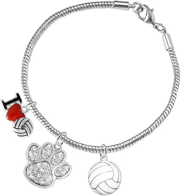 Crystal Paw Volleyball, Adjustable, Safe-Hypoallergenic, Nickel, Lead and Cadmium Free
