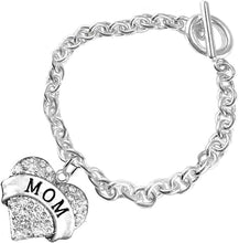Mom Charm Bracelet Hypoallergenic, Safe-Nickel, Lead & Cadmium Free!