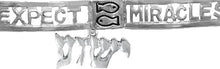 Yeshua, (Jesus in Hebrew) Named by an Angel of GOD. Expect Miracles, The Original Hypoallergenic, Safe-Nickel, Lead, Cadmium Free, Adjustable Stretch Bracelet