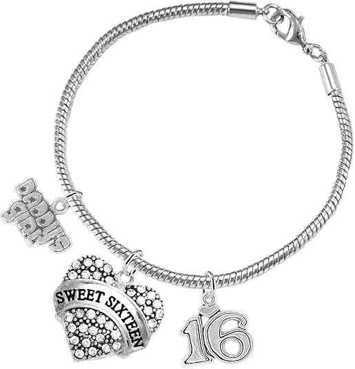 The Sweet Sixteen Hypoallergenic Love, Safe-Nickel, Lead & Cadmium Free!