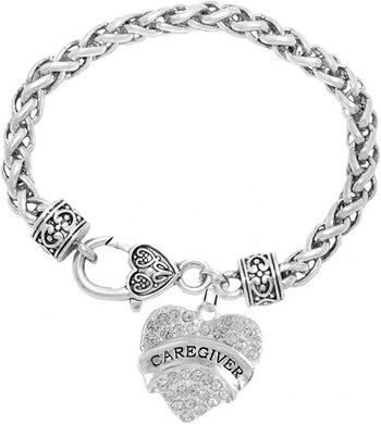 The, Caregiver Hypoallergenic Bracelet, Safe-Nickel, Lead Free