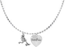 My Daughter, Super Hero, " Soccer Player Jewelry" Adjustable Necklace Hypoallergenic, Safe-Nickel, Lead Free