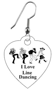 Line Dancing Wire, Fishhook Earring, What A Wonderful Gift For Yourself, Or Someone Special. Gift Ready, Comes In A Black Velvet Bag, Hypoallergenic Made In The USA By Veterans ©2024