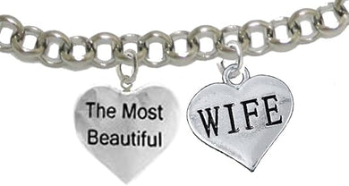 The Most Beautiful Wife, Adjustable, Hypoallergenic, Safe-Nickel, Lead, Cadmium Free
