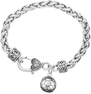 The, Soccer Jewelry Hypoallergenic Bracelet, Safe-Nickel, Lead Free