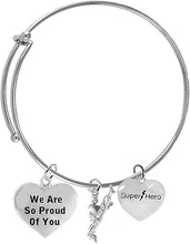 Martial Arts, Kickboxing Jewelry, Karate Jewelry, Super Hero, We Are So Proud Of You, " Martial Arts Jewelry" Adjustable Bracelet Hypoallergenic, Safe-Nickel, Lead Free