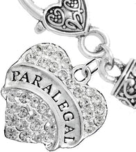 Paralegal Heart Charm Bracelet Hypoallergenic, Safe, Nickel, Lead & Cadmium Free!