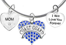 Mom, I Will Love You Forever, Coast Guard, Hypoallergenic, Safe-Nickel Free, No Poisonous Lead Or Cadmium