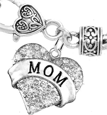 Mom Charm Bracelet Hypoallergenic, Safe-Nickel, Lead & Cadmium Free!