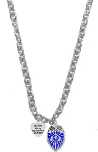 Policeman's, My Wife, My Joy, My Sunshine, My Heart, Hypoallergenic, Safe-Nickel Free, No Poisonous Lead Or Cadmium.