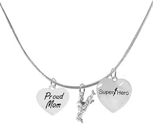 Martial Arts, Kickboxing Jewelry, Karate Jewelry, Super Hero, Proud Mom, " Martial Arts Jewelry" Adjustable Necklace Hypoallergenic, Safe-Nickel, Lead Free