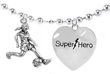 My Daughter, Super Hero, " Soccer Player Jewelry" Adjustable Necklace Hypoallergenic, Safe-Nickel, Lead Free