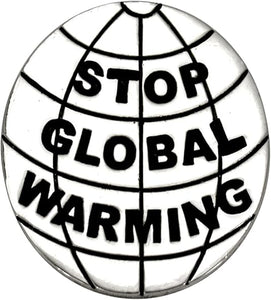 Stop Global Warming, Real Jewelry, Not Plastic Or Paper Hypoallergenic, Safe-Nickel Free, No Poisonous Lead Or Cadmium