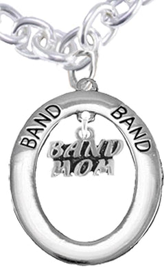 Band Mom Hypoallergenic Adjustable Necklace, Safe-Nickel, Lead Free