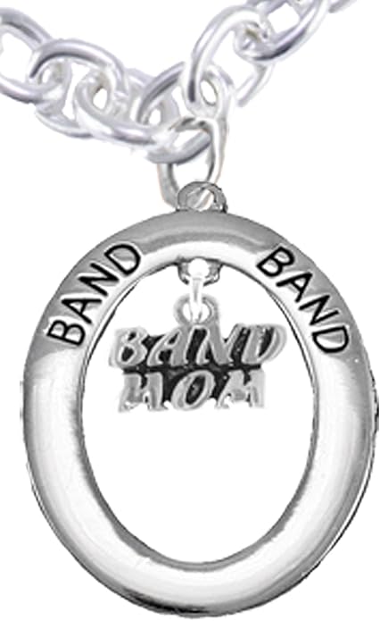 Band Mom Hypoallergenic Adjustable Necklace, Safe-Nickel, Lead Free