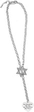 Jewish My Daughter, My Joy, My Sunshine, My Heart, On A Heart, Through A Crystal Star Of David, Necklace Hypoallergenic, Safe-Nickel, Lead, And Cadmium Free