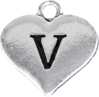 Army Wife Initial Bracelet (V)