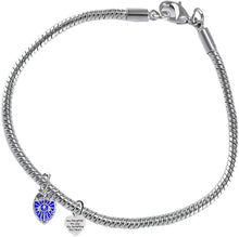 Policeman's, My Daughter, My Joy, My Sunshine, My Heart, Bracelet Hypoallergenic, Safe-Nickel Free, No Poisonous Lead Or Cadmium.