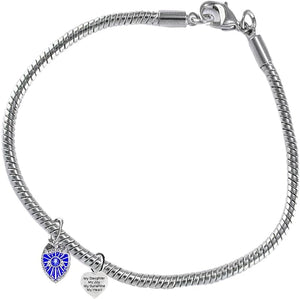 Policeman's, My Daughter, My Joy, My Sunshine, My Heart, Bracelet Hypoallergenic, Safe-Nickel Free, No Poisonous Lead Or Cadmium.