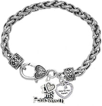 Policeman's, I Love My Policeman, Key to My Heart, Hypoallergenic, Safe-Nickel, Lead, Free