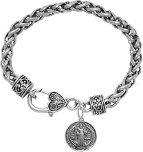Saint Benedict Protective Charm, and Prayer, Protect Me from Harm, from Evil, from The Devil. Nickle Free